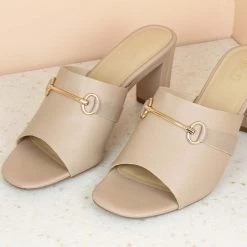 Inc.5 BLOCK HEEL MULES