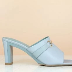 Inc.5 BLOCK HEEL MULES