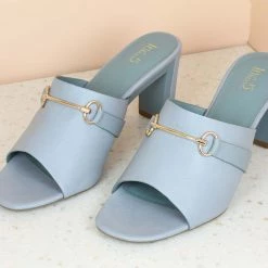 Inc.5 BLOCK HEEL MULES