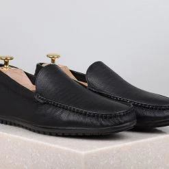 PRIVO By Inc5 MEN DRIVING SHOES-BLACK