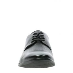 Clarks BAMPTON CAP BLACK LEATHER