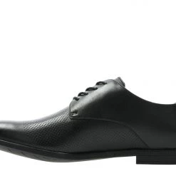 Clarks BAMPTON CAP BLACK LEATHER