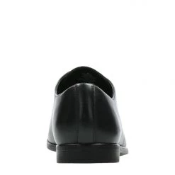 Clarks BAMPTON CAP BLACK LEATHER