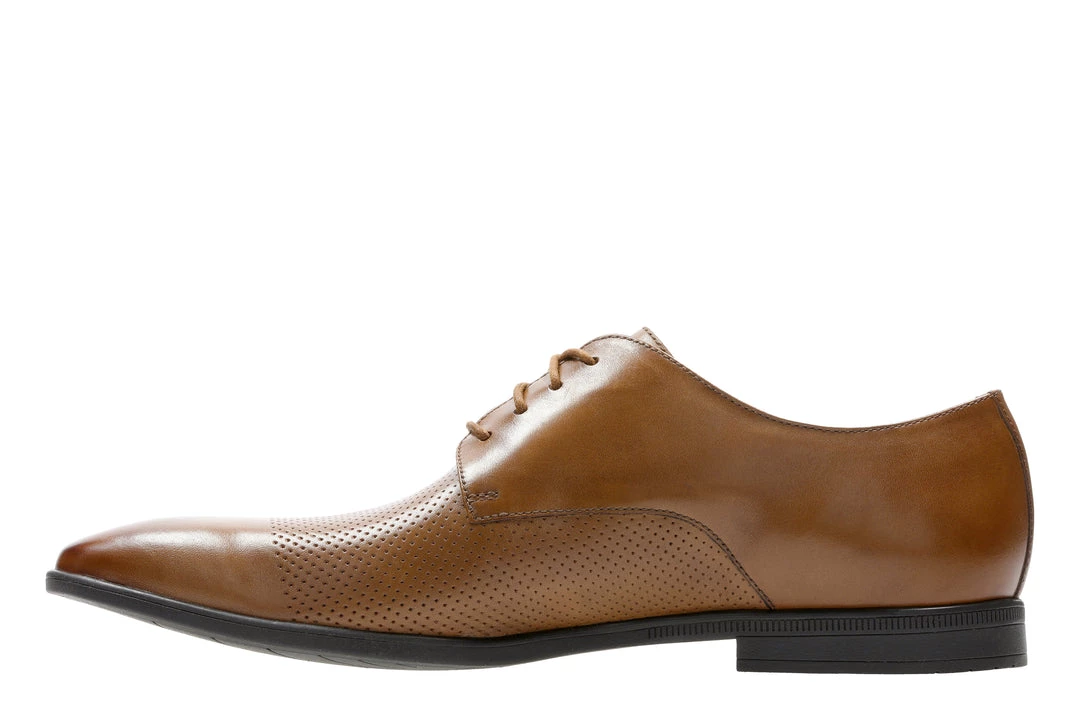 Clarks MEN BAMPTON CAP TAN LEATHER 5 Clarks MEN BAMPTON CAP TAN LEATHER