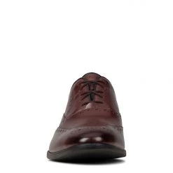 Clarks BAMPTON RHODES BURGUNDY LEATHE MEN