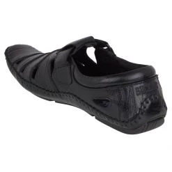 Buckaroo Adults-Men NEW CARLIN Leather Strollers Closed Sandal Fisherman Sandal