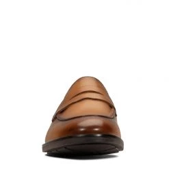 Clarks RONNIE STEP TAN LEATHER MEN