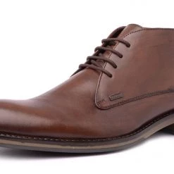 Buckaroo Men's Brown Leather BikerBoot