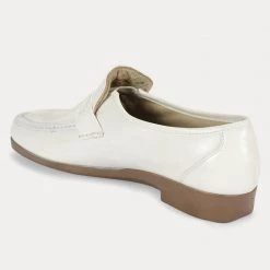 Florsheim Men Work Classic White Formal Shoes