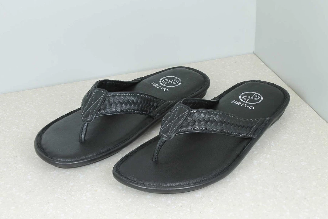 PRIVO By Inc5 THONG SLIPPERS-BLACK 5 PRIVO By Inc5 THONG SLIPPERS-BLACK