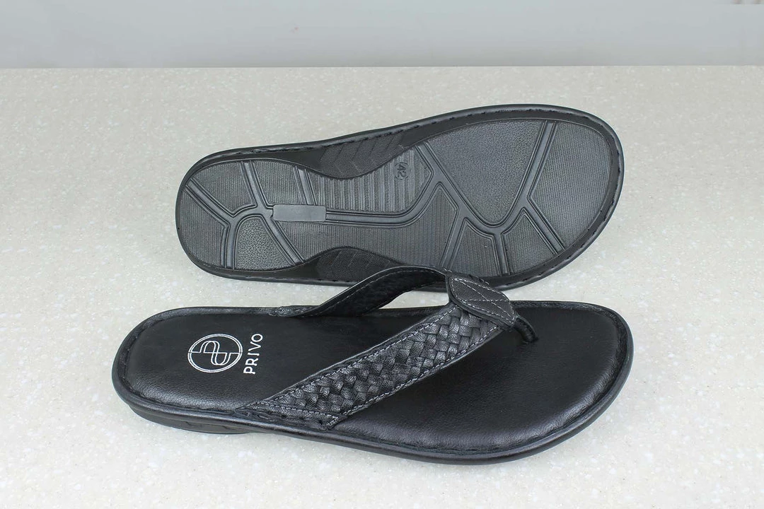 PRIVO By Inc5 THONG SLIPPERS-BLACK 7 PRIVO By Inc5 THONG SLIPPERS-BLACK