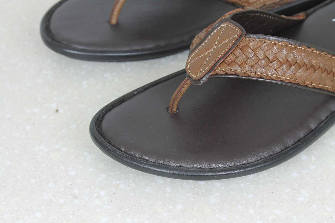 PRIVO By Inc5 THONG SLIPPERS-BROWN 4 PRIVO By Inc5 THONG SLIPPERS-BROWN