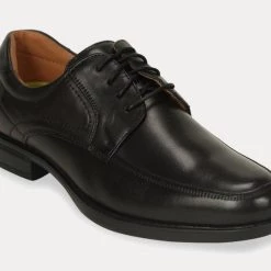 Florsheim Men Work Black Semi-Formal Lace-Up Shoes