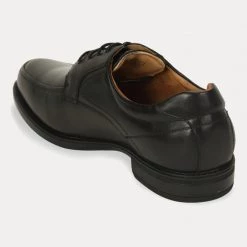 Florsheim Men Work Black Semi-Formal Lace-Up Shoes