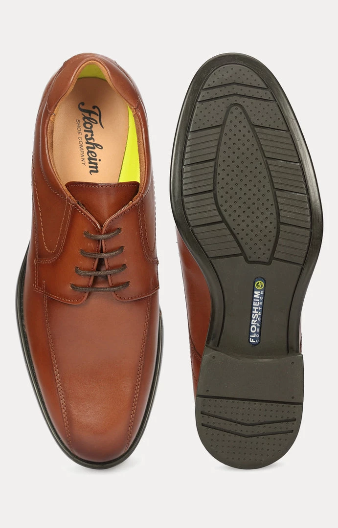 Florsheim Men Work Tan Semi-Formal Lace-Up 7 Florsheim Men Work Tan Semi-Formal Lace-Up