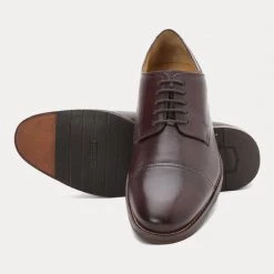 Florsheim Men Work Brown Semi-Formal Lace-Up