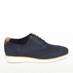 Florsheim Men Work Comfort Oxford Navy Lace-Up