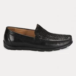 Florsheim Men Semi-Casual Black Driving Shoes