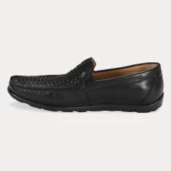 Florsheim Men Semi-Casual Black Driving Shoes