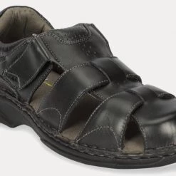 Florsheim Men Semi-Casual Open Black Sandal