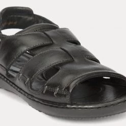 Florsheim Men Casual Open Black Sandal