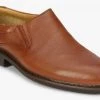 Florsheim Men Dress Semi-Formal Tan Slip On Shoes