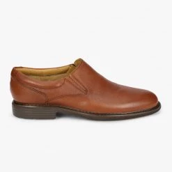 Florsheim Men Dress Semi-Formal Tan Slip On Shoes
