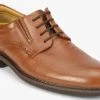 Florsheim Men Dress Semi-Formal Tan Lace-Up Shoes