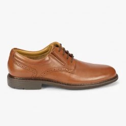 Florsheim Men Dress Semi-Formal Tan Lace-Up Shoes