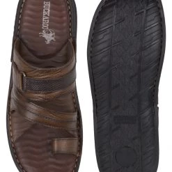 Buckaroo Adults-Men ADROL Leather Strollers Open Sandal Sandal