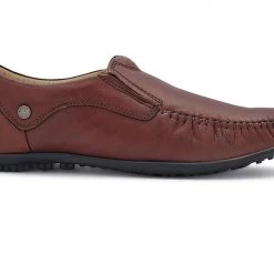 Buckaroo Men's Tan Leather Friday Casuals Shoes