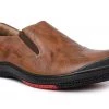 Buckaroo Men's Tan Leather Friday Casuals Shoes