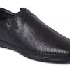 Buckaroo Men's Black Leather Friday Casuals Shoes