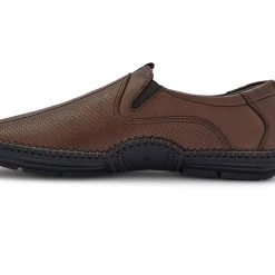 Buckaroo Men's Tan Leather Friday Casuals Shoes