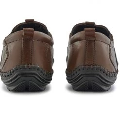 Buckaroo Men's Tan Leather Friday Casuals Shoes