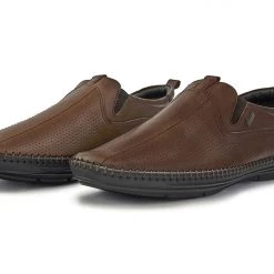 Buckaroo Men's Tan Leather Friday Casuals Shoes