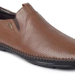 Buckaroo Men's Tan Leather Friday Casuals Shoes