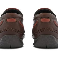 Buckaroo Men's Brown Leather Friday Casuals Shoes