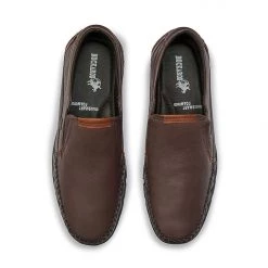 Buckaroo Men's Brown Leather Friday Casuals Shoes