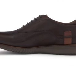 Buckaroo Men's Brown Leather Friday Casuals Shoes