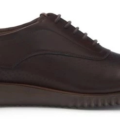 Buckaroo Men's Brown Leather Friday Casuals Shoes