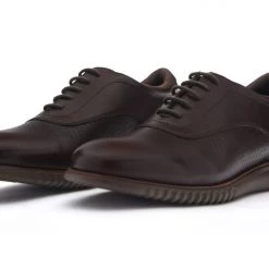 Buckaroo Men's Brown Leather Friday Casuals Shoes