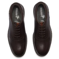 Buckaroo Men's Brown Leather Friday Casuals Shoes