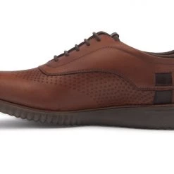 Buckaroo Men's Tan Leather Friday Casuals Shoes