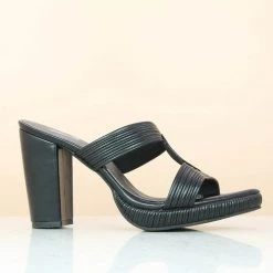 Inc.5 HIGH HEEL MULE-BLACK SALE