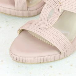 Inc.5 SALE HIGH HEEL MULE-PEACH