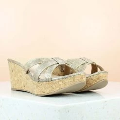 Inc.5 CORK COVERED PLATFORM-GOLD SALE