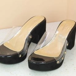 Inc.5 SALE TRANSPARENT MULES