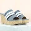 Inc.5 CORK COVERED PLATFORM-GREY SALE