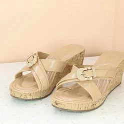 Inc.5 PLATFORM MULE-BEIGE